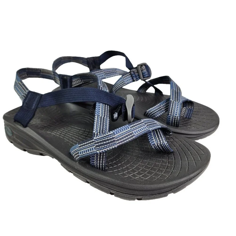 Chaco Zvolv 2 Ralladura Navy‎ Men's Strappy Sandals Hiking Outdoor JHC107211 13